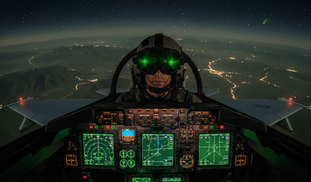 Night Vision Flying and NVG Operations for Military Pilots