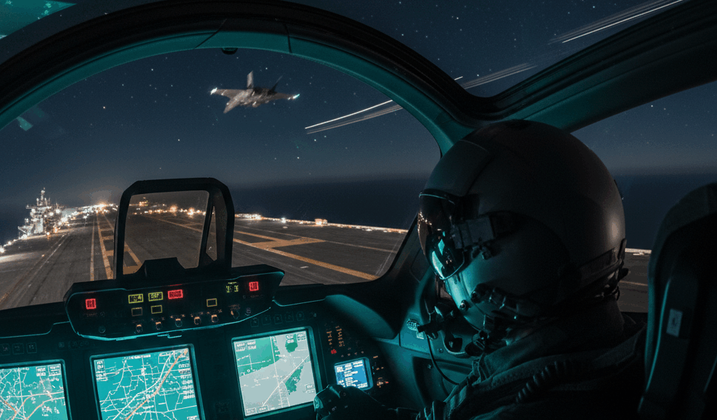Inside the Cockpit of the F-35 Lightning II