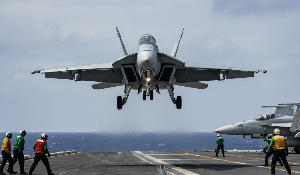 Why Navy Pilots Must Master Carrier Landings