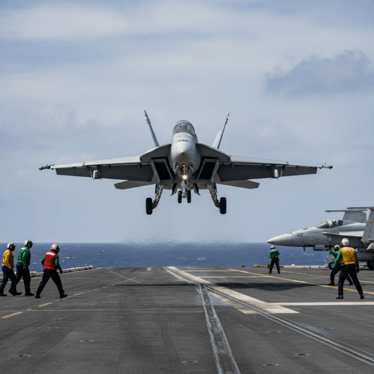Why Navy Pilots Must Master Carrier Landings