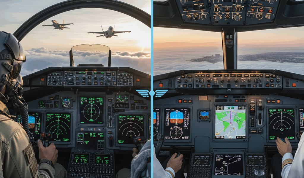 Transitioning from Military to Airline Pilot