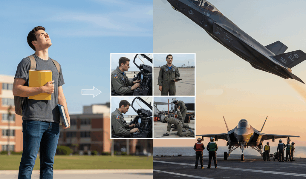 From Civilian to Fighter Pilot - The Complete Timeline