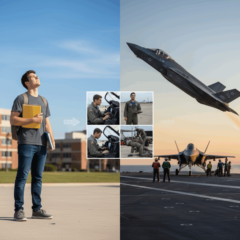 From Civilian to Fighter Pilot - The Complete Timeline