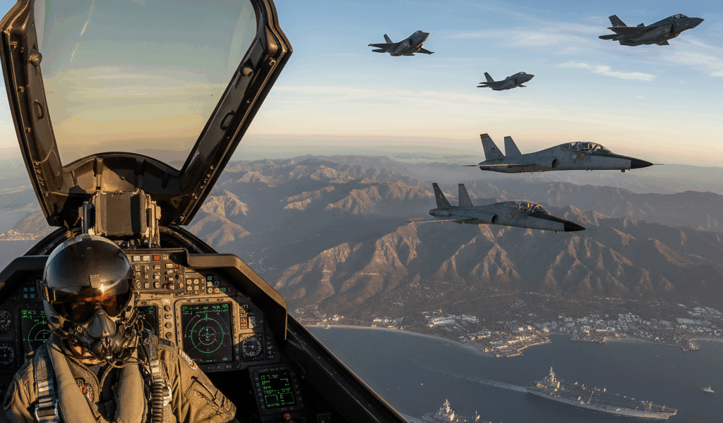 What Makes Military Flight Training Different From Civilian Programs