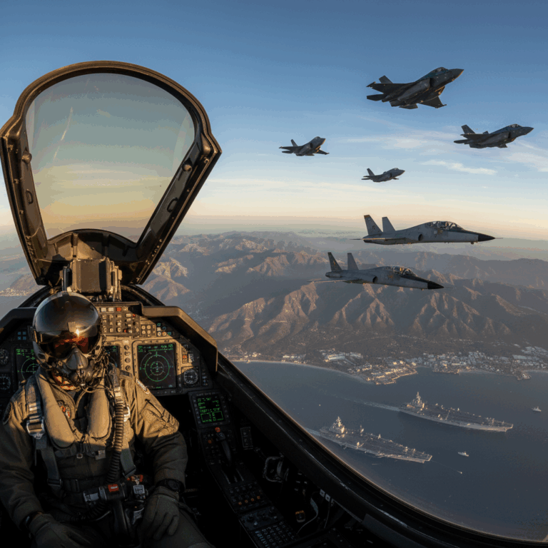 What Makes Military Flight Training Different From Civilian Programs