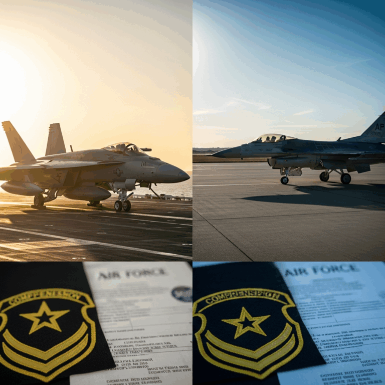 Navy vs Air Force Fighter Pilot Pay Compared