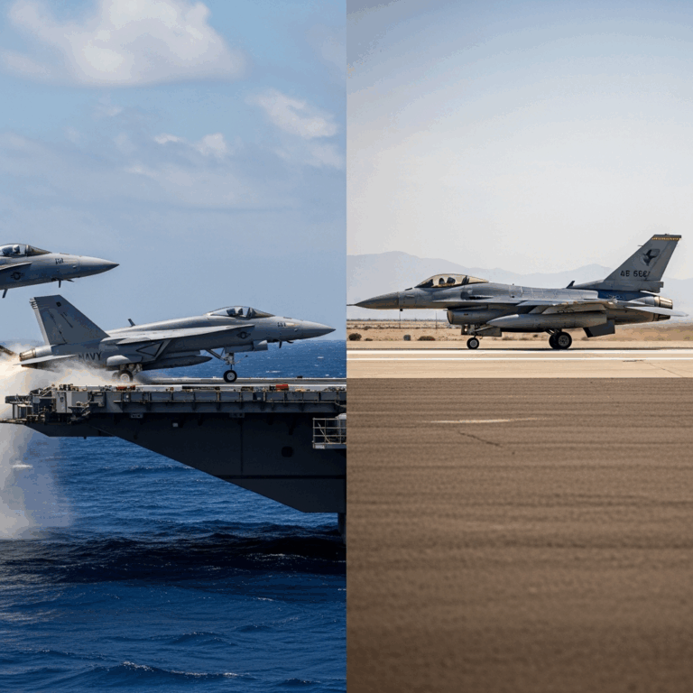 Navy Pilot vs Air Force Pilot Which Branch Fits You