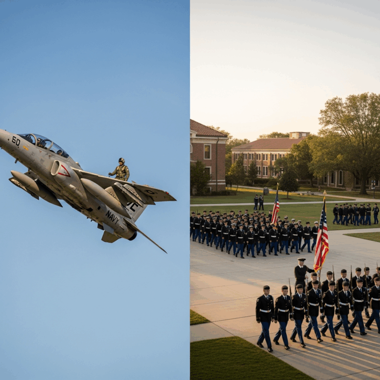 Navy ROTC vs NROTC Scholarship for Pilot Hopefuls